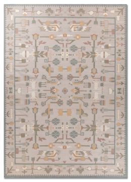 Bedouin ADWL-23013, Antique White/Silver Sea Moss by Jaipur Rugs - view 2