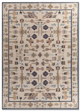 Bedouin ADWL-23013, Snow White/Indigo Blue by Jaipur Rugs - view 2