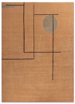 Sthir AIWL-3010, Caramel Cream/Soft Beige by Jaipur Rugs - view 2