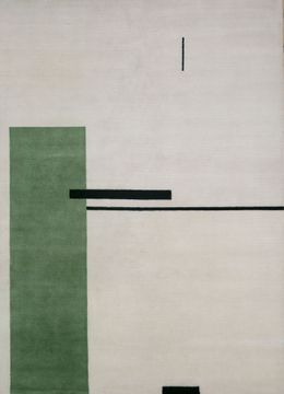 Sthir AIWL-3011, Linen White/Treetop by Jaipur Rugs - view 2