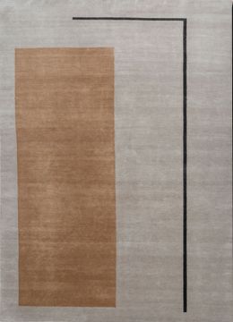Sthir AIWL-3012, Classic Gray/Light Peach by Jaipur Rugs - view 2