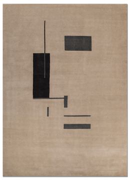 Sthir AIWL-3013, Soft Beige/Caviar by Jaipur Rugs - view 2
