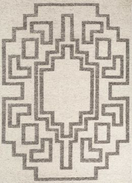 Thyme AKWL-1404, Natural White/Dark Frost Gray by Jaipur Rugs - view 2