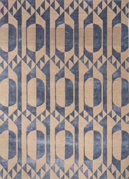 Aakar ESKN-336, Rawhide/Ensign Blue by Jaipur Rugs - view 2