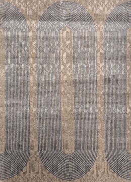 Aakar ESKN-339, Natural Soot/Ensign Blue by Jaipur Rugs - view 2