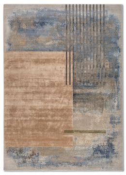 Aakar ESK-369(3D), Medium Gray/Dark Taupe by Jaipur Rugs - view 2