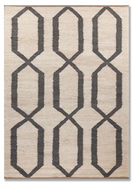 Nomadic Threads PDJT-104, Cloud White/Black Olive by Jaipur Rugs - view 2