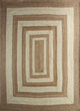 Nomadic Threads PDJT-267, Natural/Cloud White by Jaipur Rugs - view 2