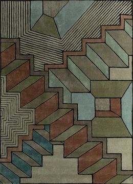Archetype TOP-9509, Cloud White/Apple Green by Jaipur Rugs - view 2