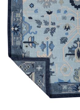 Bedouin ADWL-23008, Milky Blue/Dark Denim by Jaipur Rugs - view 9