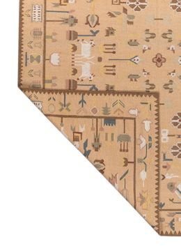 Bedouin ADWL-23013, Marigold/Gold Brown by Jaipur Rugs - view 9
