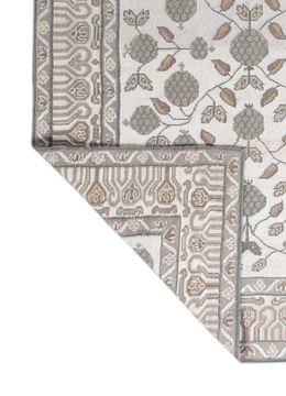 Bedouin ADWP-23001, Undyed White/Sky Blue by Jaipur Rugs - view 9