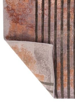Aakar ESK-369(3D)0008, Mauve/Brandied Melon by Jaipur Rugs - view 9