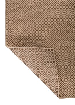 Nomadic Threads HAZ-01, Wood Brown/Light Peach by Jaipur Rugs - view 9