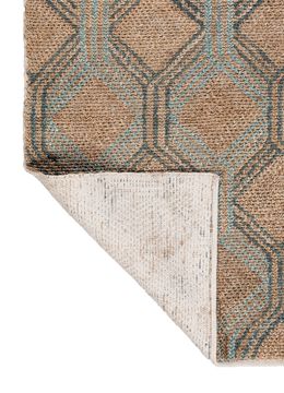 Nomadic Threads PDJT-225, Light Turquoise/Jasper by Jaipur Rugs - view 9