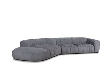 Chicago Leather Sofa for Contemporary Living by Baxter - view 2