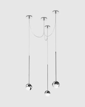 CONVIVIO SOPRATAVOLO TRE - Halogen pendant lamp by Cini&Nils - view 5