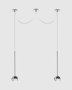 CONVIVIO SOPRATAVOLO DUE - Halogen pendant lamp by Cini&Nils - view 5