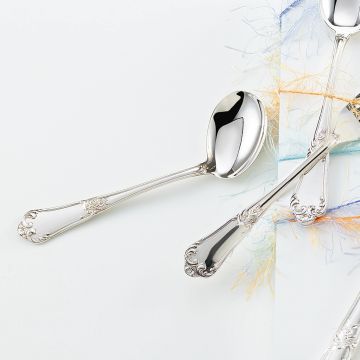Bent Spoon - Mod. Floreale by Zaramella Argenti srl - view 2