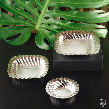 Oval Bowl "Manuela" - 13cm by Zaramella Argenti srl - view 2