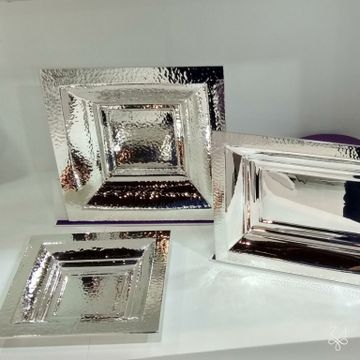 Square Basket 25x25 - Mod. Cardinale by Zaramella Argenti srl - view 2