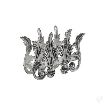 Napkin Holder - Mod. Acanthus Leaf by Zaramella Argenti srl - view 4