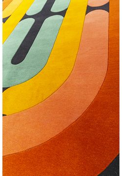 Rug Minotor Oblong - Cuivre created by Christian Signorel by Diacasan Edition - view 2