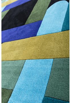 Rug Minotor Nef - Emeraude created by Christian Signorel by Diacasan Edition - view 3
