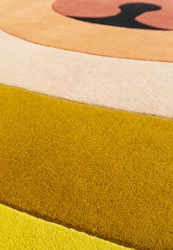 Rug Minotor Round - Agathe created by Christian Signorel by Diacasan Edition - view 3