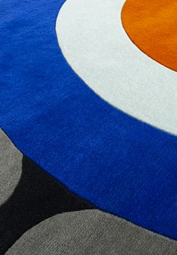 Rug Minotor Round - Agathe created by Christian Signorel by Diacasan Edition - view 2