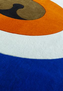 Rug Minotor Round - Agathe created by Christian Signorel by Diacasan Edition - view 3