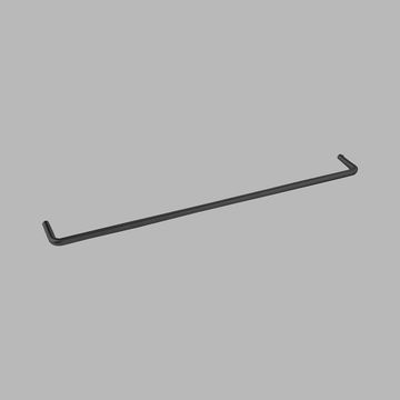 Towel rail - PVD black by d line - view 2