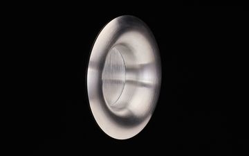 Fat flush pull handle, round by d line - view 2