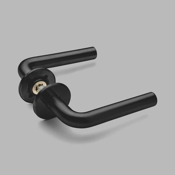 Lever handle L - PVD black by d line - view 4