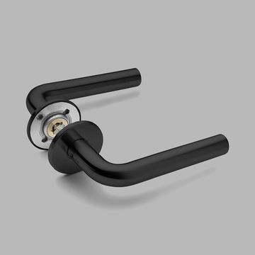 Lever handle L - PVD black by d line - view 3