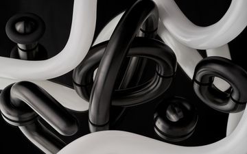 Fat thumb turn - PVD black by d line - view 2