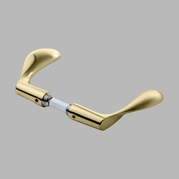 Lever handle AJ97, small - PVD brass by d line - view 3