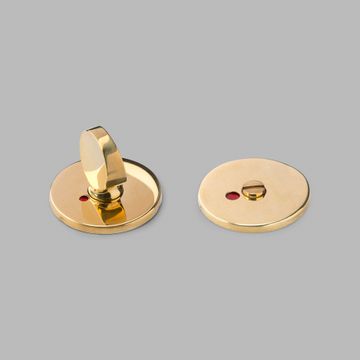 Toilet indicator - brass by d line - view 3