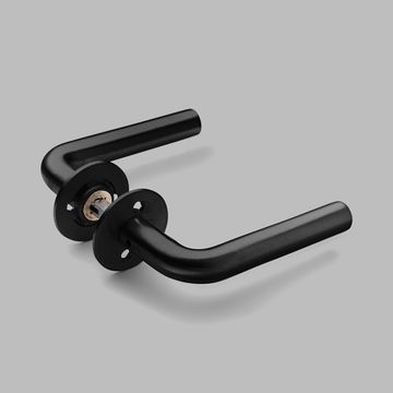 Lever handle L - PVD black by d line - view 6