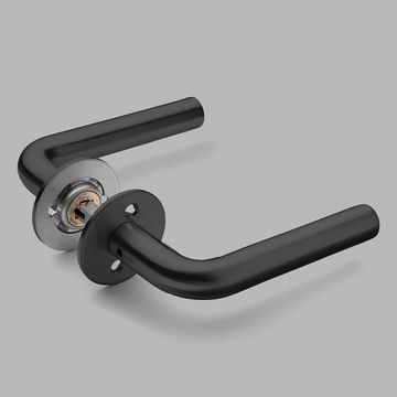 Lever handle L - PVD black by d line - view 8