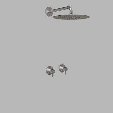 Built-in part one-way shower w/ thermostat by d line - view 2