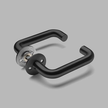 Lever handle U - PVD black by d line - view 5