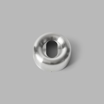 Fat escutcheon w/ oval hole by d line - view 7