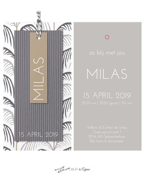 MINI ME 399072 - Grey wallpaper by Eijffinger - view 2