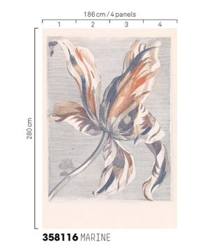 MASTERPIECE 358116 - White wallpaper by Eijffinger - view 2