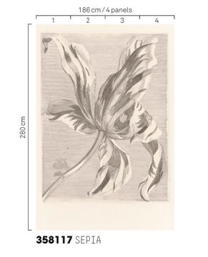 MASTERPIECE 358117 - White wallpaper by Eijffinger - view 2