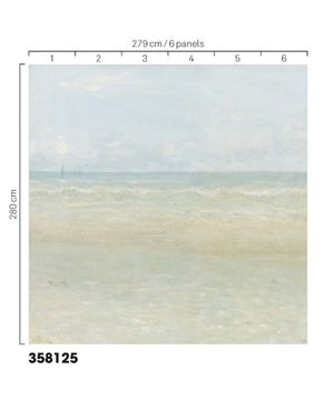 MASTERPIECE 358125 - Beige wallpaper by Eijffinger - view 2