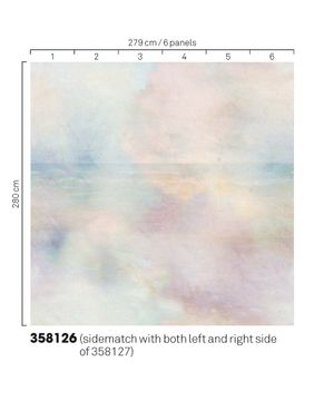 MASTERPIECE 358126 - Multicolour wallpaper by Eijffinger - view 2