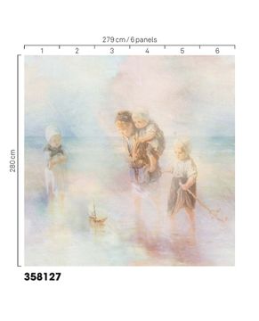 MASTERPIECE 358127 - Multicolour wallpaper by Eijffinger - view 2