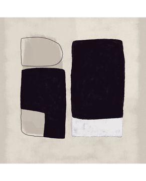 WALLPOWER FAVOURITES 309003 - Black wallpaper by Eijffinger - view 2